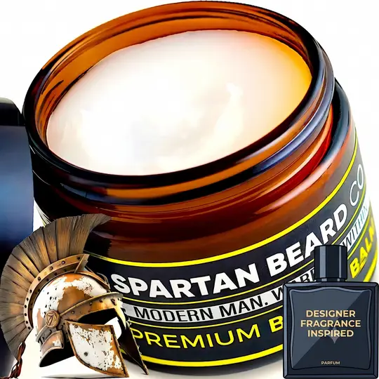 𝗦𝗣𝗔𝗥𝗧𝗔𝗡 𝗕𝗘𝗔𝗥𝗗™ Balm (80 % Rabatt – Erste Bestellung)