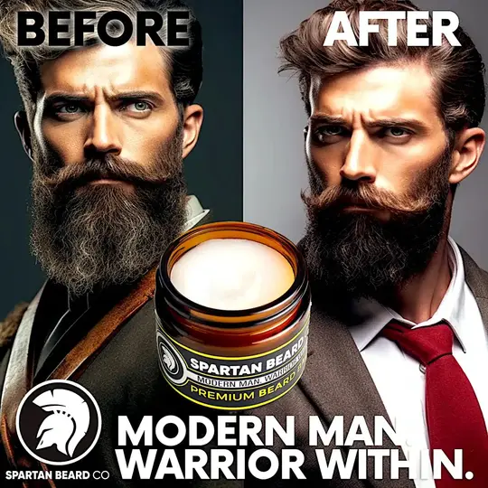 𝗦𝗣𝗔𝗥𝗧𝗔𝗡 𝗕𝗘𝗔𝗥𝗗™ Balm (80 % Rabatt – Erste Bestellung)