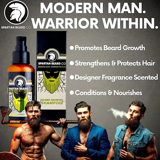 𝗦𝗣𝗔𝗥𝗧𝗔𝗡 𝗕𝗘𝗔𝗥𝗗™ Shampoo (80 % Rabatt – Erste Bestellung)