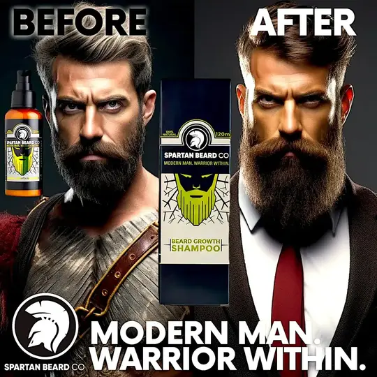 𝗦𝗣𝗔𝗥𝗧𝗔𝗡 𝗕𝗘𝗔𝗥𝗗™ Shampoo (80 % Rabatt – Erste Bestellung)