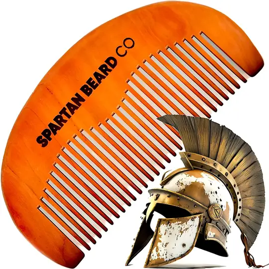 𝗦𝗣𝗔𝗥𝗧𝗔𝗡 𝗕𝗘𝗔𝗥𝗗™ Comb (70 % Rabatt – Erste Bestellung)